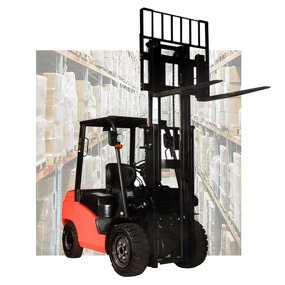 Electric Forklift Supplier - Used Lithium Ion Battery 3 Ton Loading Capacity