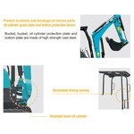 Mini Excavators Factory - China High Standard Affordable Compact 1-2Ton for Sale