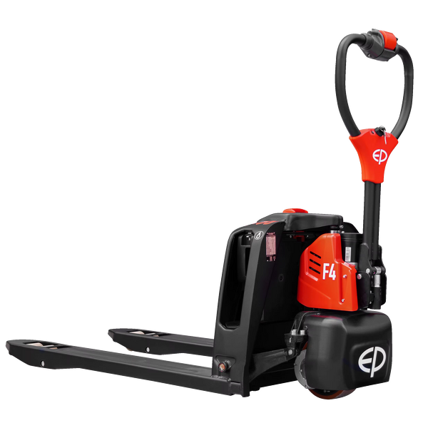 Semi Electric Stacker Supplier - 1-1.5 Ton Self Loading Pallet Lithium Battery