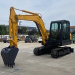 Mini Excavator Supplier - Factory 7T 6 Ton Compact Zero Tail Swing Quick Hitch