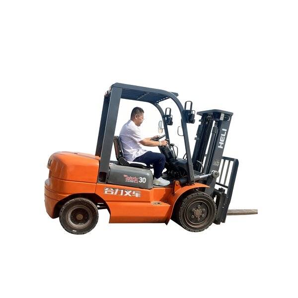 Used Diesel Forklift Supplier - HELI 3Ton CPCD30 2 Stage Solid Tire Warehouse Farm