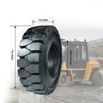 Forklift Tires Supplier - Decent Price Affordable Inflatable and Solid Tires