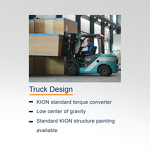 Propane Forklift Supplier - Cheap Factory Sample 2.5 Ton for Construction