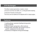 Mobile Concrete Mixer Truck Factory - Direct Sale New Small 0.5-6.5 Cubic Meter