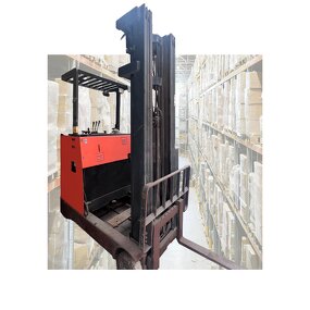 Electric Reach Truck Manufacturer - Used 6M 1.5 Ton Standing Type for Retail