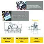 Concrete Mixer Truck Manufacturer - Chinese Factory 2.6-4m3 New Mobile Self Loading