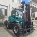 Rough Terrain Forklift Supplier - 4WD Off-road 5 Ton Diesel Engine 1200mm Fork