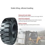 Forklift Tires Supplier - Decent Price Affordable Inflatable and Solid Tires