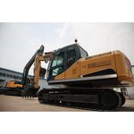 Crawler Excavator Factory - 15 Ton Steel Track Cummins Engine KYB Hydraulic Motor