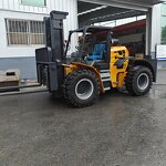 All Terrain Forklift Manufacturer - New 4x4 Diesel 3.5-5 Ton Two Stage Mast