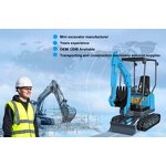 Mini Excavator Manufacturer - 0.8-2TON EPA Farm Used New Crawler Digger Engine