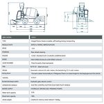 Mobile Concrete Mixer Truck Factory - Direct Sale New Small 0.5-6.5 Cubic Meter