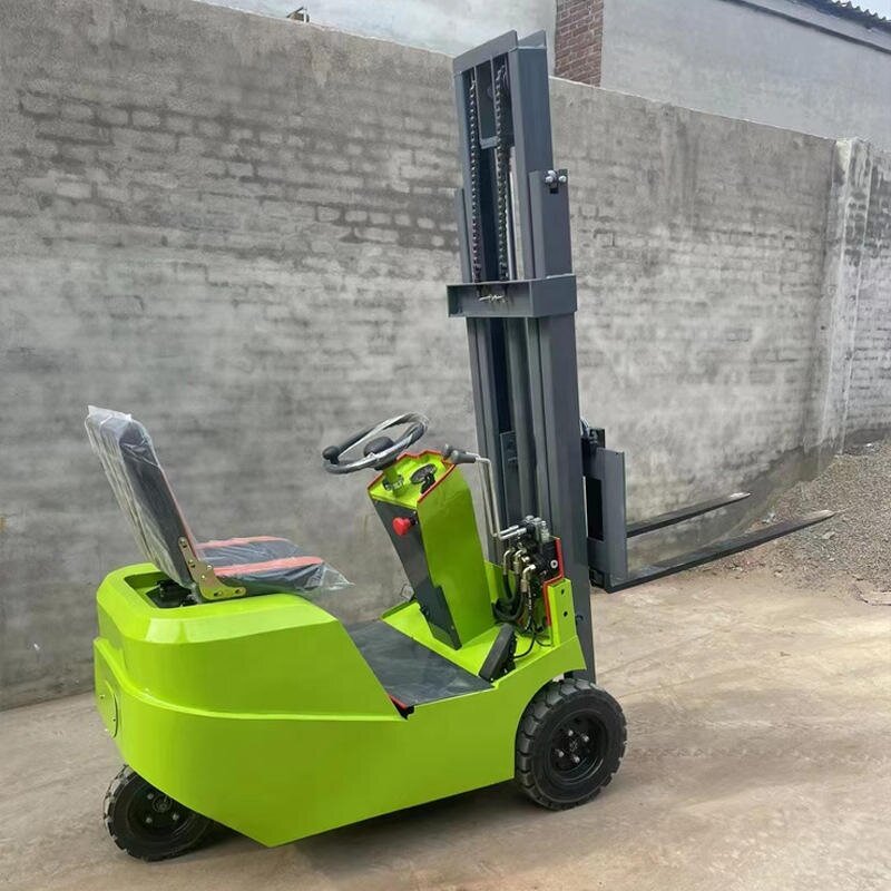 Electric Forklift Supplier - 800kg New Condition Four-Wheeled Ride-On Mini Lead-Acid