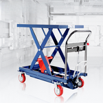 Lifting Platform Factory - 500kg Manual Mobile Elevator Small Hydraulic Truck
