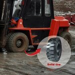 Forklift Tyre Factory - High Performance Airless Premium Solid Trailer Tires