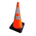 Traffic Cone Manufacturer - 28-Inch Orange Red Collapsible Rubber