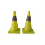 Traffic Cone Factory - Green Folding 250250450mm 1kg