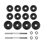 Dumbbell Set Supplier - Adjustable 20kg Cast Iron Hex Rubber