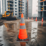 Traffic Cone Factory - Collapsible LED Light Rubber Base