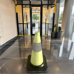 Traffic Cone Supplier - Collapsible 250250450mm Rubber Base