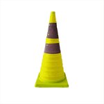 Traffic Cone Factory - 28-Inch Green Collapsible 1.8 Kg