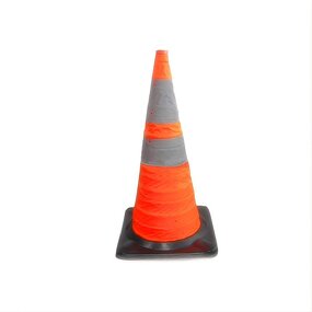 Traffic Cone Factory - Collapsible LED Light Rubber Base