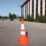 Traffic Cone Supplier - 28-Inch Collapsible LED Light Multi-Purpose