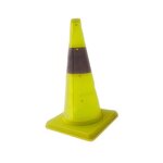 Traffic Cone Factory - Green Folding 250250450mm 1kg