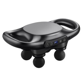 Body Massager Supplier - High Quality 4-Head Handheld Gun