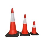 Traffic Cone Supplier - High Visibility 75cm PE Enhanced