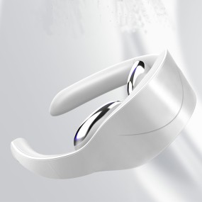 专业医疗保健疼痛缓解电脉冲颈部按摩器USB充电加热振动颈部按摩机