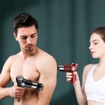 Professional Cordless 32-Speed Deep Muscle Relaxing Percussive Massage Gun Power Wrists Tool for Body Pain Relief