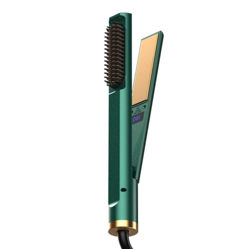 Portable LCD Display Flat Hair Straightener Iron Multi-Functional Home & Salon Use Handheld with US & AU Plugs