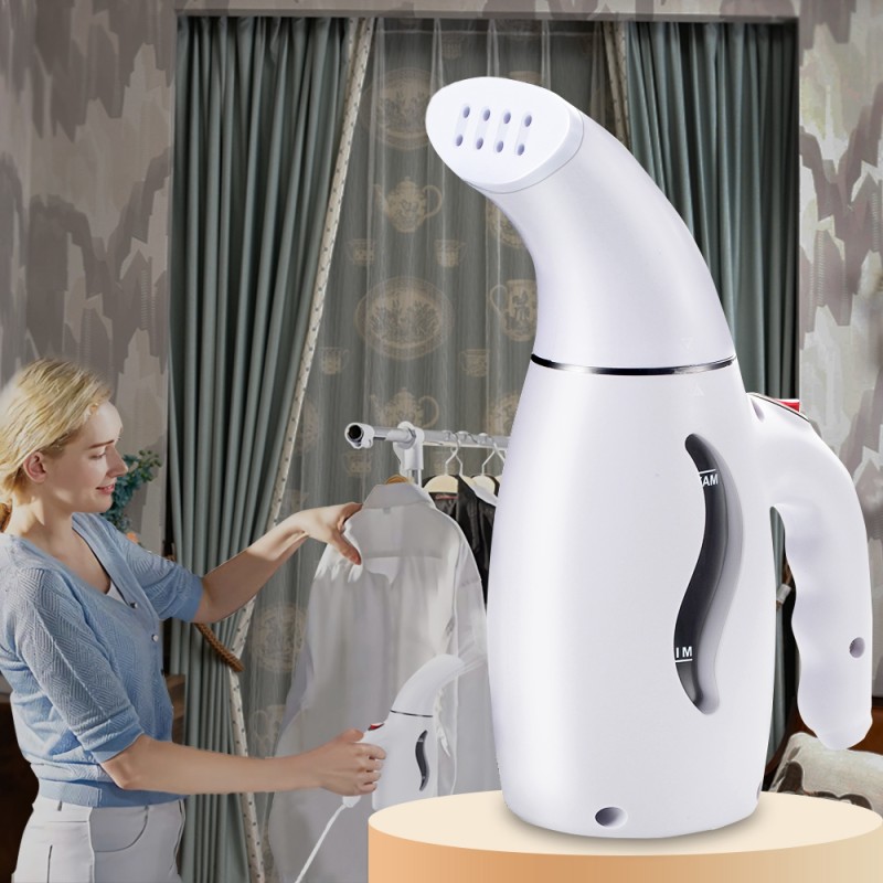 850W Electric Household Fabric Steam Iron 180ml Portable Vertical Fast-Heating Handheld Steamer for Clothes Sports Entertainment