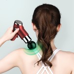 Professional Cordless 32-Speed Deep Muscle Relaxing Percussive Massage Gun Power Wrists Tool for Body Pain Relief