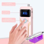 2025年最畅销的专业美甲修脚工具家庭沙龙指甲钻机电子35000转/分塑料抛光