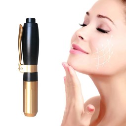 家庭沙龙使用透明质笔唇填料在家庭套件高压0.3毫升和0.5毫升无针唇填料笔注射器
