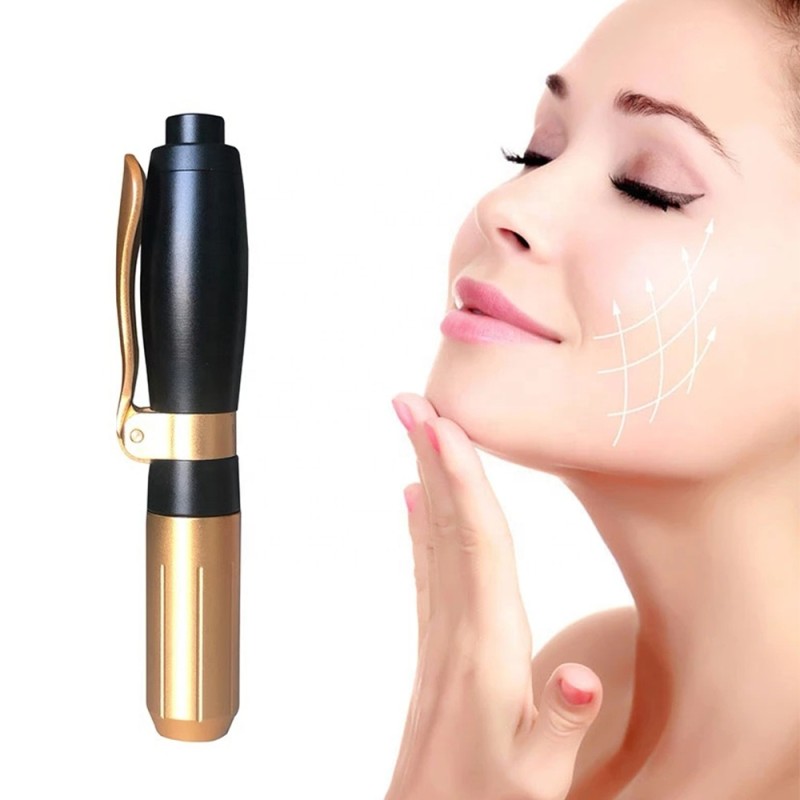 Home Salon Use Hyaluronic Pen Lip Filler at Home Kit  High Pressure 0.3ml and 0.5ml Needleless Lip Filler Pen Injector