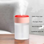 便携式汽车电动精油扩散器无线家用台式加湿器精油扩散器LED夜灯