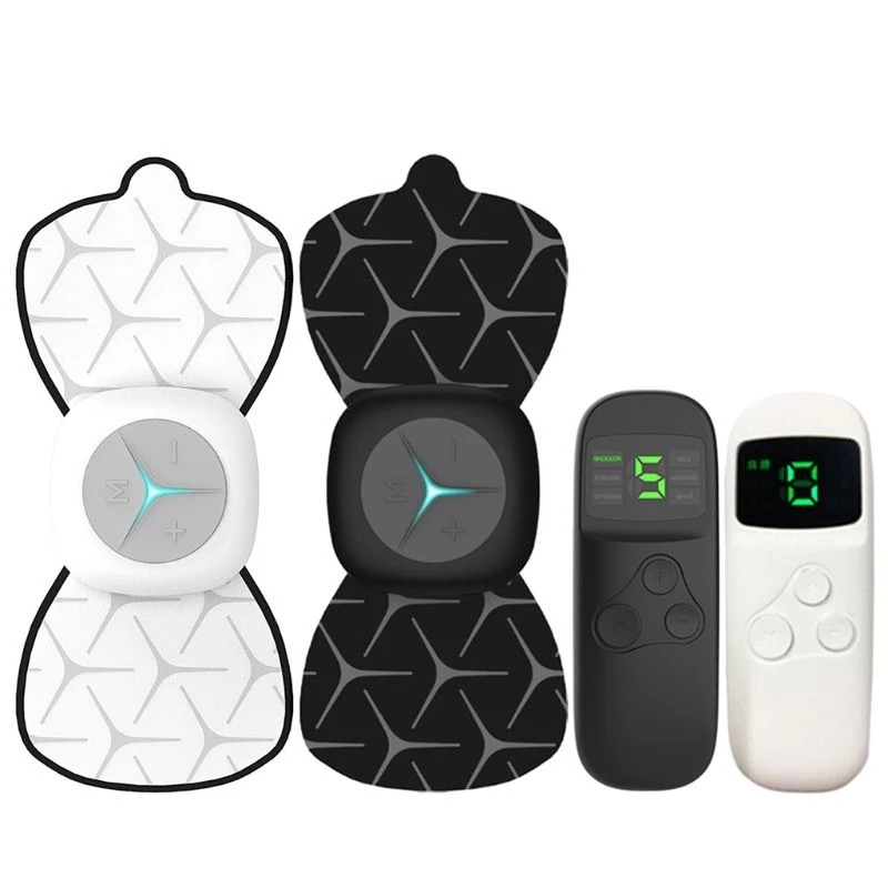 15 Intensity EMS Muscle Stimulator Electric Cervical Massage Patch Low Frequency Pulse Massage Pads Pain Relief Relaxation Tool