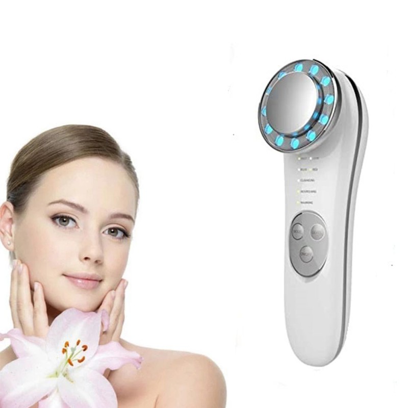 Tech Gadgets 2025 Electronic Home Use Portable Skin Clean Beauty Massage Skin Rejuvenation EMS Facial Beauty Device