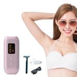 专业手持式液晶显示器IPL激光脱毛脱毛机999999闪光镜头家用电子机