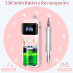 2025年最畅销的专业美甲修脚工具家庭沙龙指甲钻机电子35000转/分塑料抛光