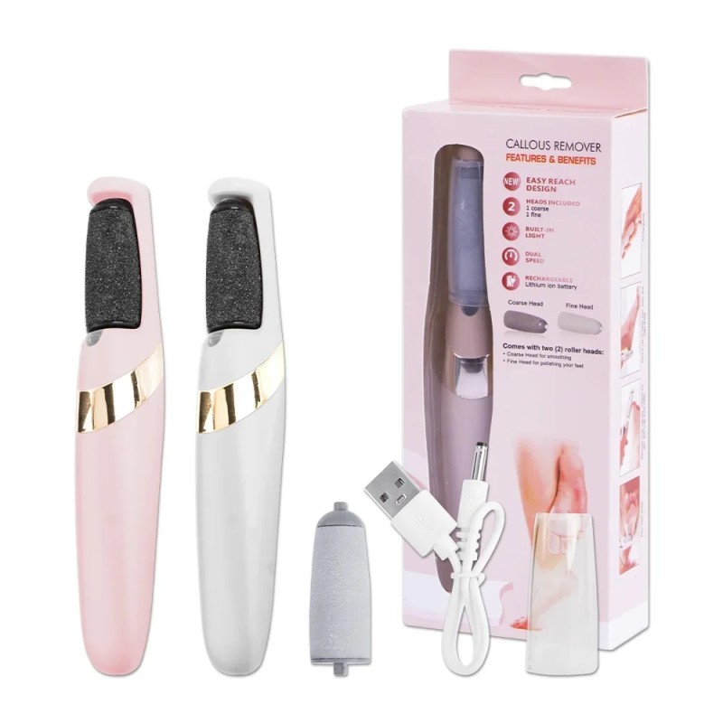 Electric Foot Grinder Callus Remover Wet & Dry Foot File for Dead Skin Rechargeable Electric Foot Scrubber  Callus Machine