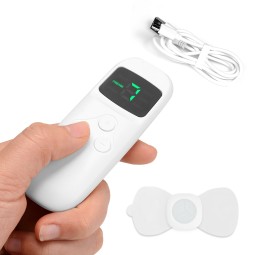 EMS电肌肉刺激器颈部按摩器低频脉冲垫身体疼痛缓解颈部贴纸按摩贴片