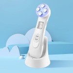 LED美容面部护理机射频射频家用加热EMS沙龙质量面部提升仪器痤疮治疗