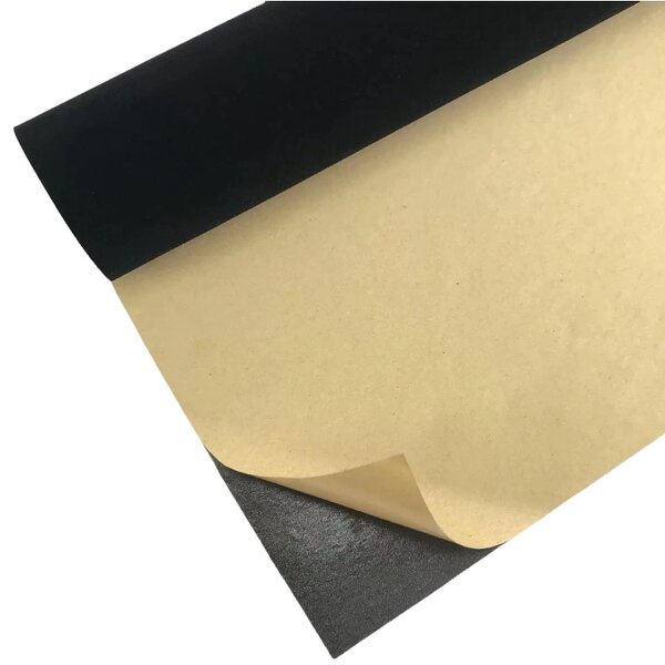 Self-adhesive Felt Supplier - Black Polyester Nonwoven for Label