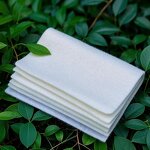 Mop Fabric Factory - White Water-absorbing Viscose Polyester