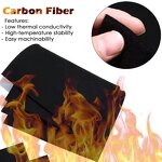 Welding Blanket Factory - Black Heat Insulation Pre-oxygenated Silk