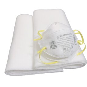 Non-woven Fabric Manufacturer - Factory Sales White Masks Cotton
